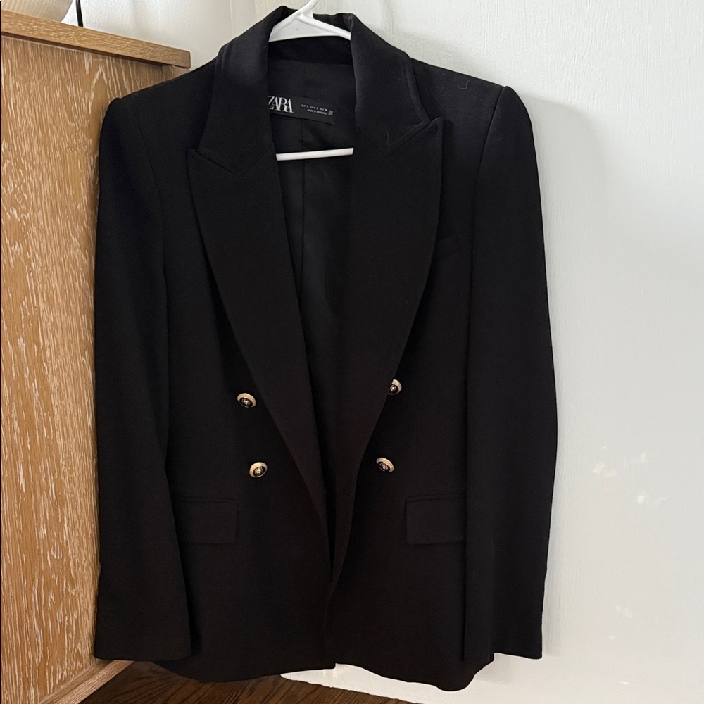 Zara Blazer with Gold Buttons